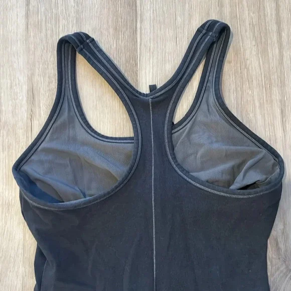 SKIMS OUTDOOR MID THIGH ONESIE IN WASHED ONYX sz 2XL - Picture 8 of 12